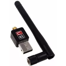 Adaptador Antena Wifi Usb 300 Mbps Wireless N Pc Notebook 