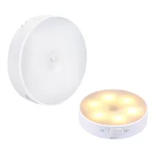 Luminária Luz Led Recarregável Sensor Presença Branco Usb