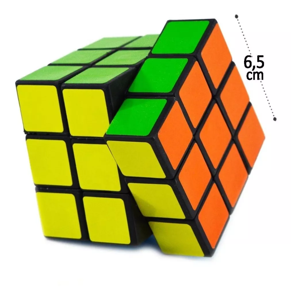 Cubo Mágico 3x3x3 Original Profissional Colorido
