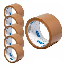 Fita Para Empacotamento 48mm X 45 Metros Kit 6 Rolos Norton