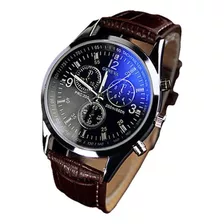 Relojes Con Pulsera Metálica O Cuero Para Hombre Y Mujer 