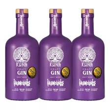 Gin Artesanal Runa Arándanos Patagónicos Pack X 3 750 Ml