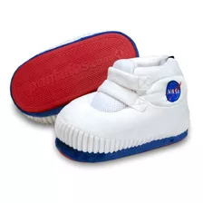 Pantufa Astro Do Basquete 3d Nasa Infantil Sola De Borracha