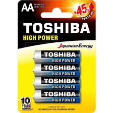 Pilhas Alcalinas Toshiba Aa Lr6gcp Caixa Com 48 Pilhas