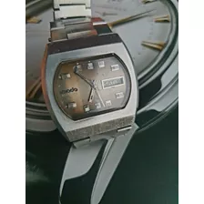 Antiguo Reloj Automático Marca Imado Funciona 