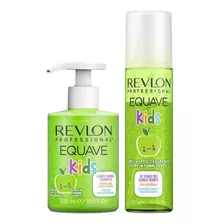 Shampoo + Acondicionador Hipoalergénicos Revlon Equave Kids