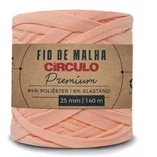 Fio De Malha Premium Circulo 140m 25mm Tricô Crochê - 1 Unid