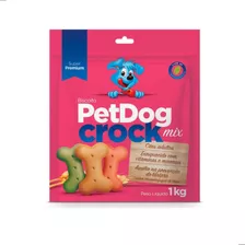 Biscoito Petisco P/ Cães Cachorro Todas As Raças 1kg Petdog