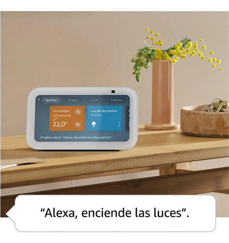 Amazon Echo Show 5 3rd Gen Asistente Virtual Alexa Pantalla 5.5 Color Negro Carbón