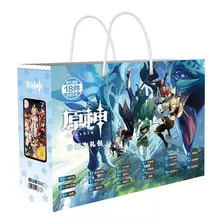 Anime Genshin Impact Lucky Gift Bag Coleção Brinquedo Inclui