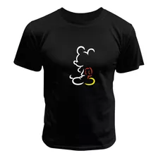 Playera Mickey Mouse Silueta Mickey