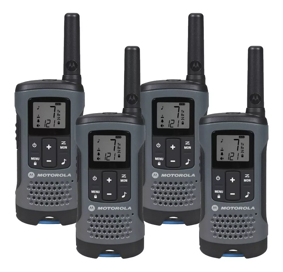 2 Kit Radios Motorola 32km* 20 Mi Puerto Micro Usb T200-2
