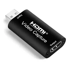 Placa De Captura Dslr Hdmi Gamer Usb 1080p Live Full Hd