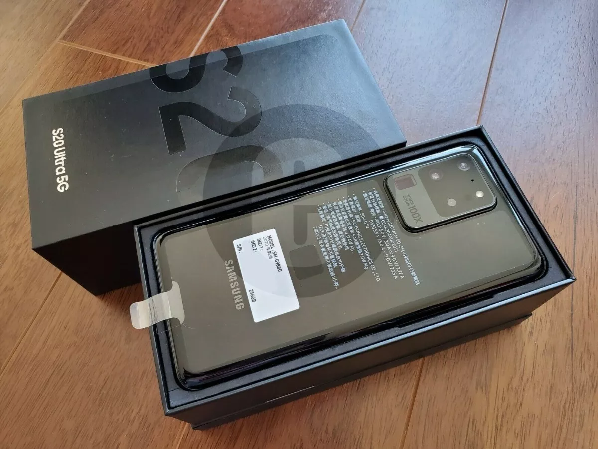 Nuevo Samsung Galaxy S20 Ultra 5g 256gb Unlocked