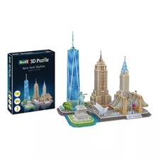 Quebra-cabeça 3d (3d Puzzle) Paisagens De Nova York - Revell