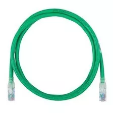 Kit 10 Unidades Patch Cord Cat5e 1m Utp-verde