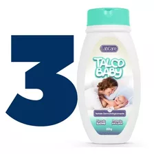 Kit C/3 Talcos Suave Perfume Baby Labcare 200g