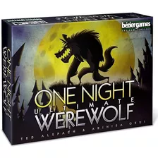 Juegos De Mesa Bezier One Night Ultimate Werewolf Black