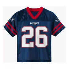 Nfl Jersey New England Patriots Soni Michel 26 Talla 12/14 