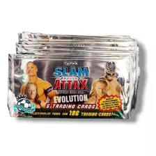 25 Sobres Wwe Slam Attax Evolution (125 Tarjetas) Topps Card