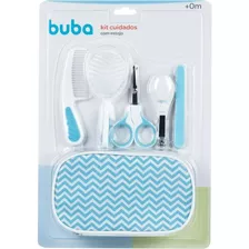 Kit De Cuidados Baby C/ O Bebê Estojo Menino Azul +0m Buba ®