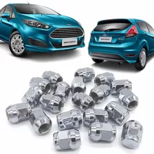 Jogo De 16 Porcas Ford New Novo Fiesta 2013 2014 2015 2016