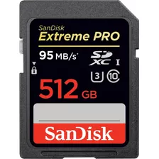 Cartão De Memória Sandisk Sdsdxp-512g-a46 Extreme Pro 512gb