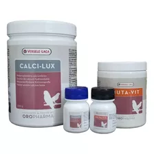 Kit Muda De Penas/bico 25g Muta Vit + 25g Calci Lux 