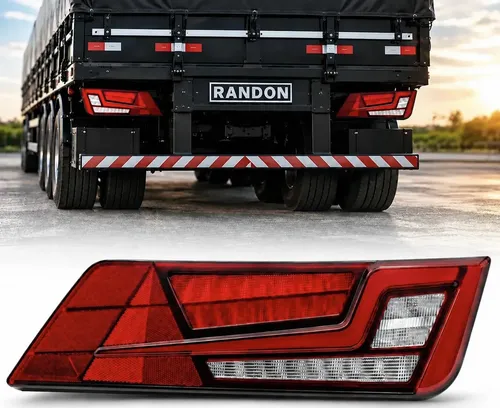 Refil Da Lanterna Traseira Randon New Após 2023 Lado Direito Direito/passageiro Vermelho Direito