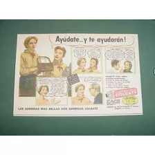 Publicidad Dentrifico Colgate Novelada Ayudate Y Te Ayudaran