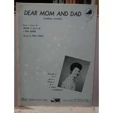 Partitura Dear Mom And Dad Gravação Celly Campello