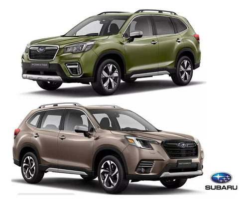 Tapetes 4pz Bandeja 3d Logo Subaru Forester 2019 A 2022 2023 Foto 8