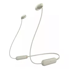 Auriculares Bluetooth Inalámbricos In Ear Sony Wi-c100 White Color Blanco