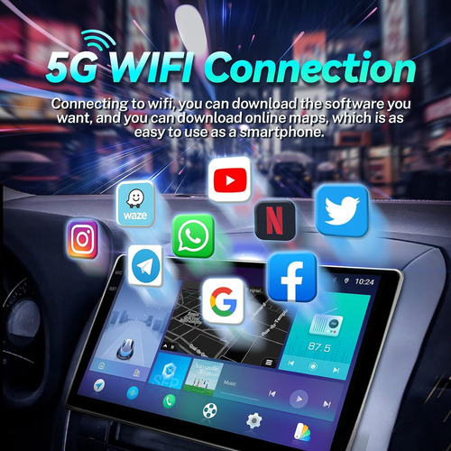 5g Wifi 8 Core Radio Estreo De Coche Para Honda Accord 7th  Foto 7