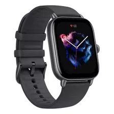 Smartwatch Amazfit Gts 3 1.75 Caja De Aleación De Aluminio Graphite Black, Malla Graphite Black De Silicona