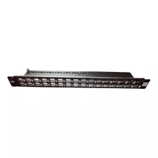 Patch Panel Modular 32 Puertos Cat6/6a 1u Blindado, 3m