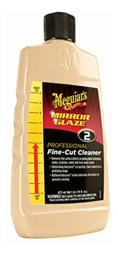 Meguiar's M0216 M2 Espejo Glaze Limpiador De Corte Fino, 473 Foto 2