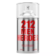 212 Men Heroes Body Spray 250ml Masculino