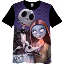 Camisa Camiseta Halloween Casal Vudu Sombrio Arrepiante Top