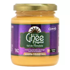 Manteiga Ghee Vegetal 175gr Com Sal Himalaia Airon