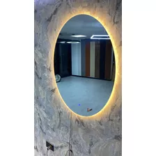 Espejo Ovalado Con Luz Led 