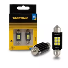 Par Lampada Led Torpedo Canbus Premium 41mm 12v 6000k Tarpon