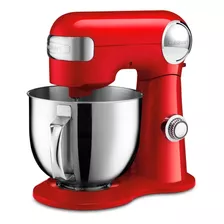 Batedeira Planetaria Cuisinart Inox Vermelho 12 Velocidades Frequência 1800 127v