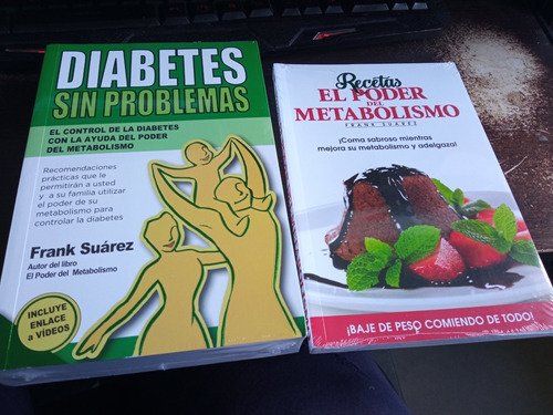 Pack Libros Diabetes Sin Problema Y Recetas Poder Metabolism