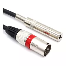Siyear Cable Adaptador Hembra A Xlr Macho De 0.250in, 1/4 Pu