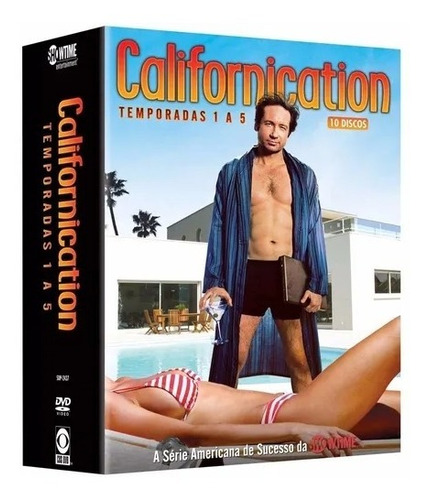 Dvd Box Californication - 1ª A 5ª Temporada - Lacrado - Novo