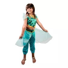 Fantasia Infantil Menina Princesa Jasmine Disney