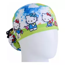 Gorro Antifluido O Cofia Clínica Kitty Paint Horma Larga