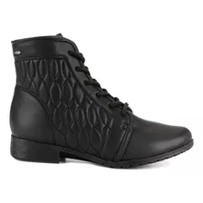 Bota Coturno Dakota Feminina Metelassê Cano Baixo Original