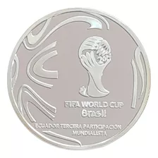 Monedas Mundiales : Ecuador Mundial Brasil 1 Sucre 2014